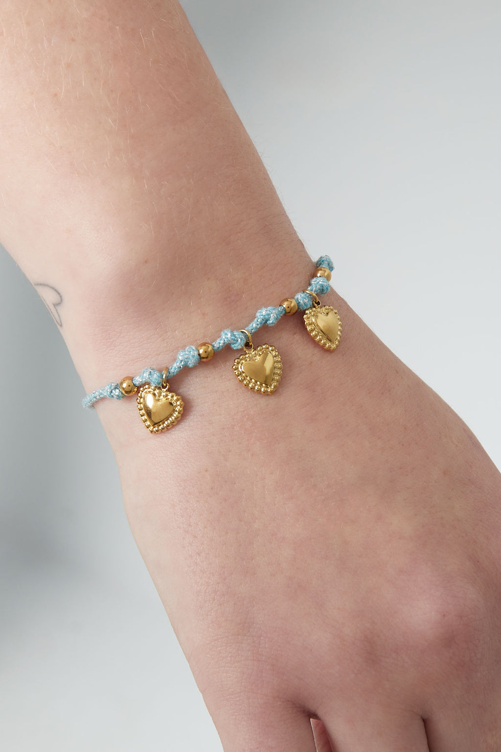 Cozy hearts bracelet