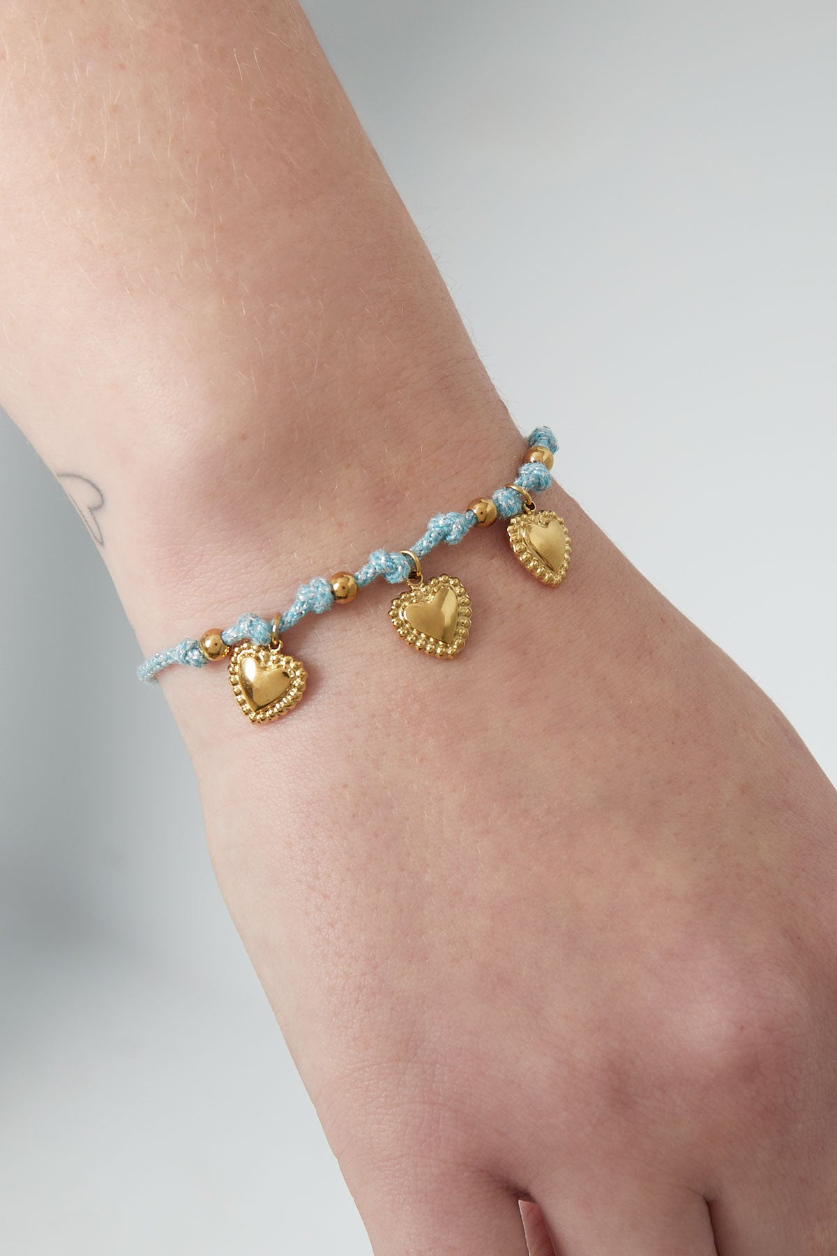 Cozy hearts bracelet