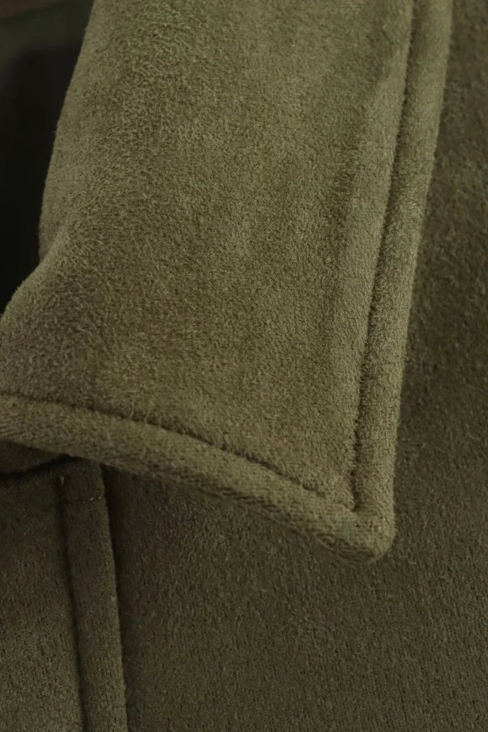 ★ Urban Suede Effect Bomber Jacket