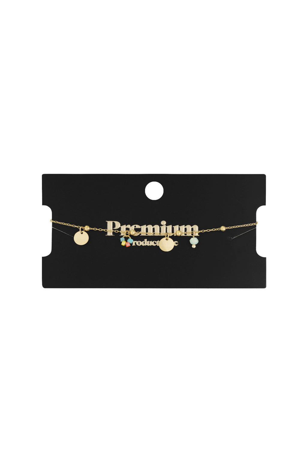 color pop coins bracelet