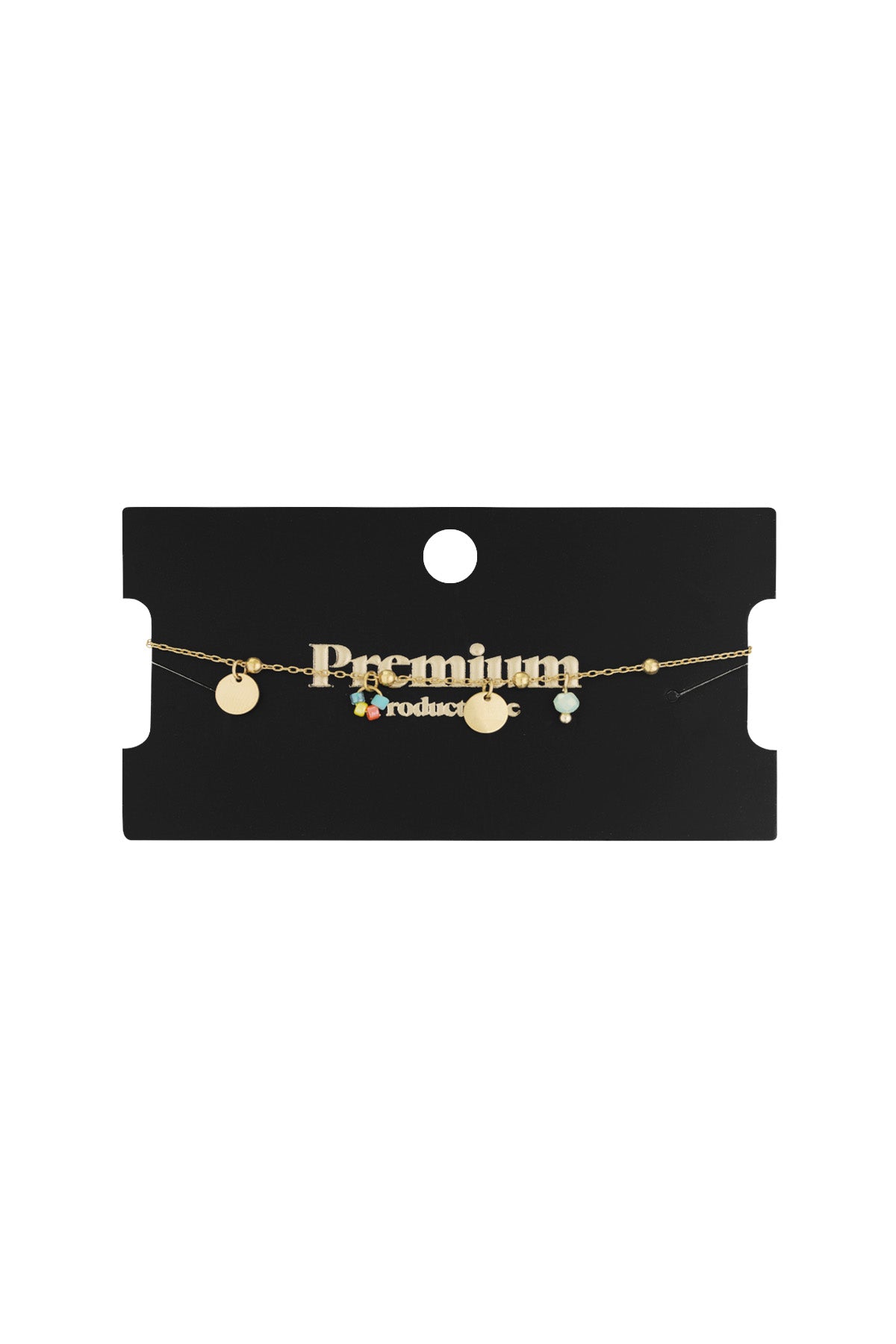 color pop coins bracelet