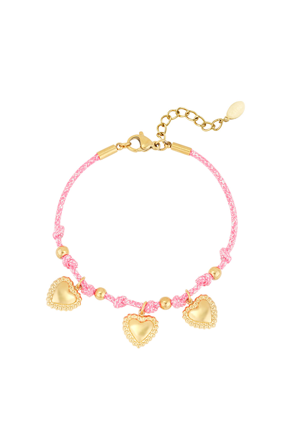 Cozy hearts bracelet