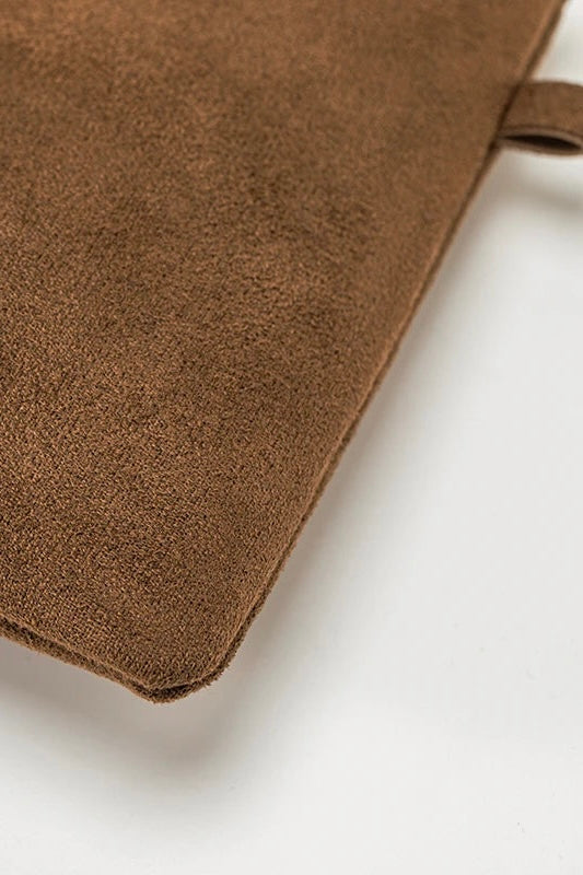 ★ Vintage Suede Shoulder Tote