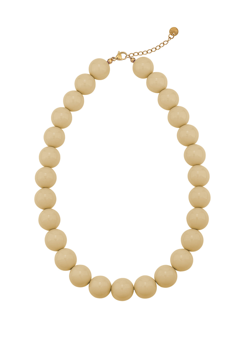 Necklace with large beads