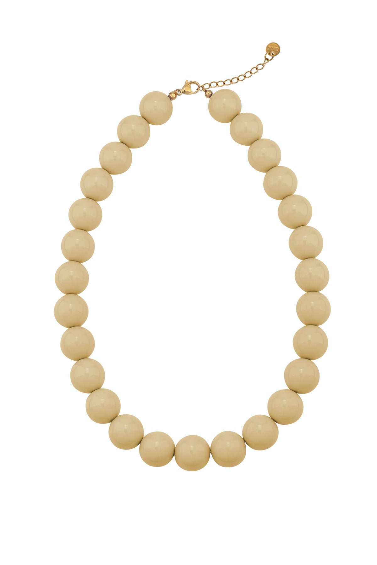 Necklace with large beads