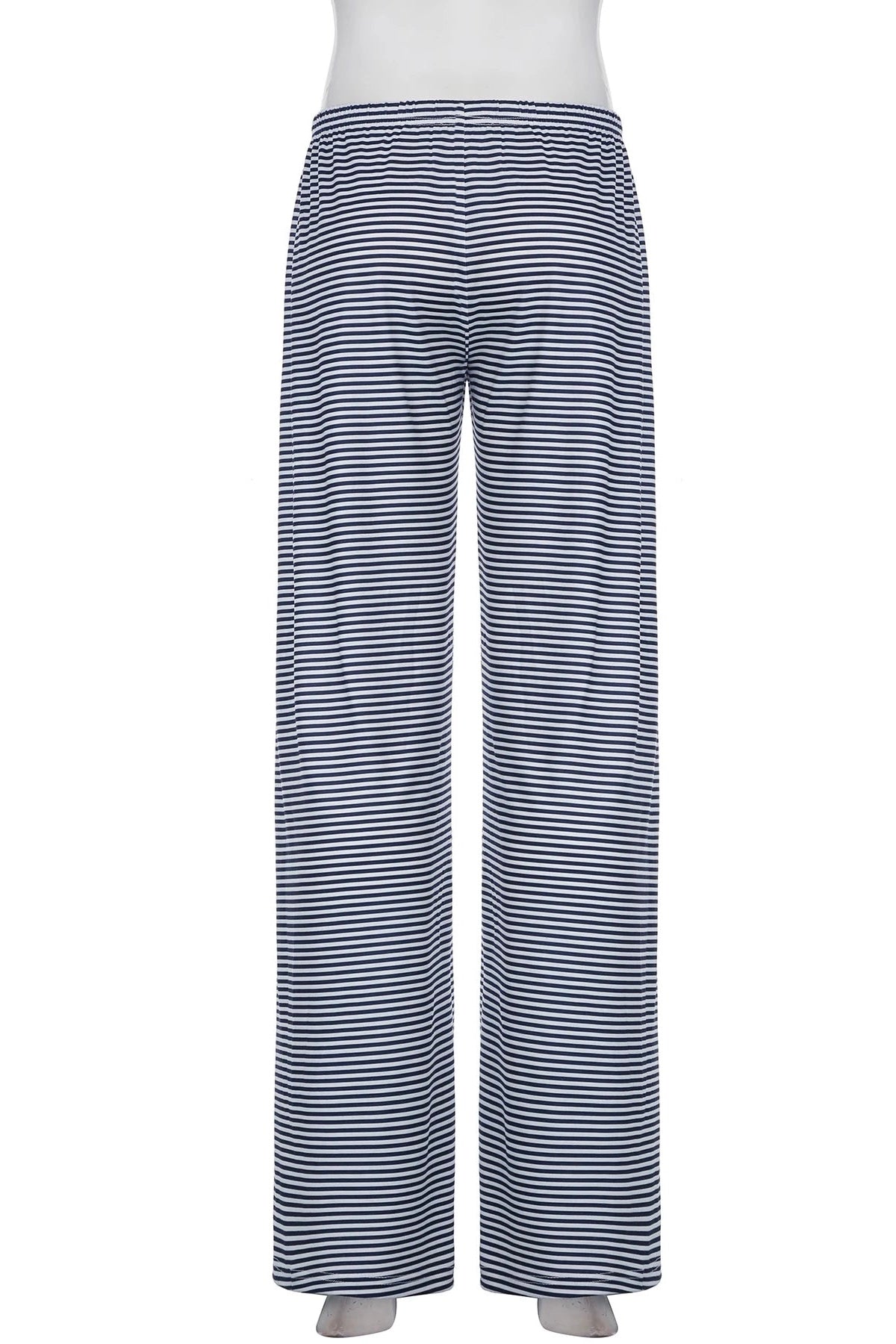 ★ Gestreifte Loungehose mit weitem Bein