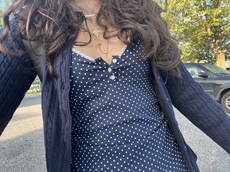 ★ Midnight Dot Cami
