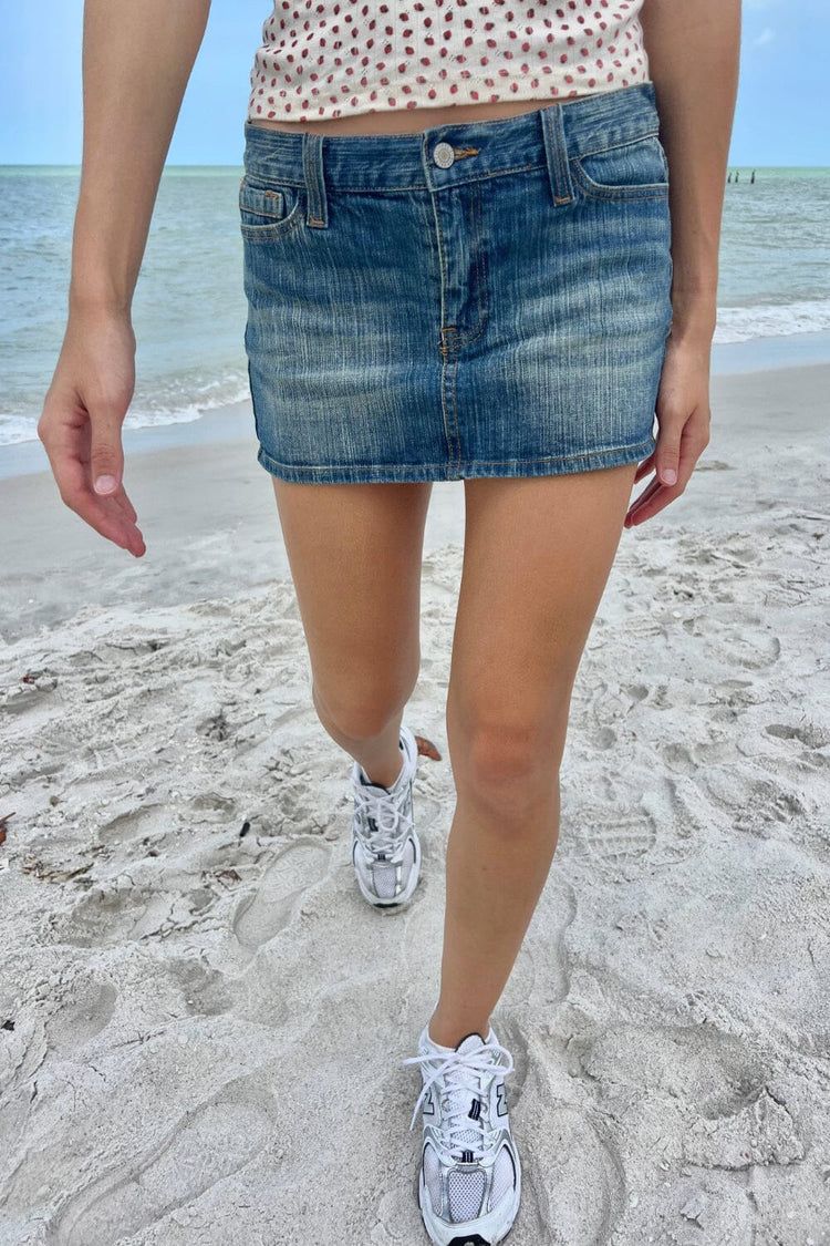 ★ Soho Denim Mini Skirt