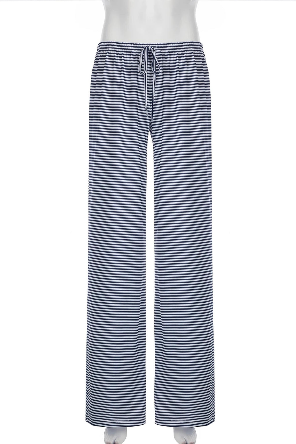 ★ Striped Wide-Leg Lounge Pants