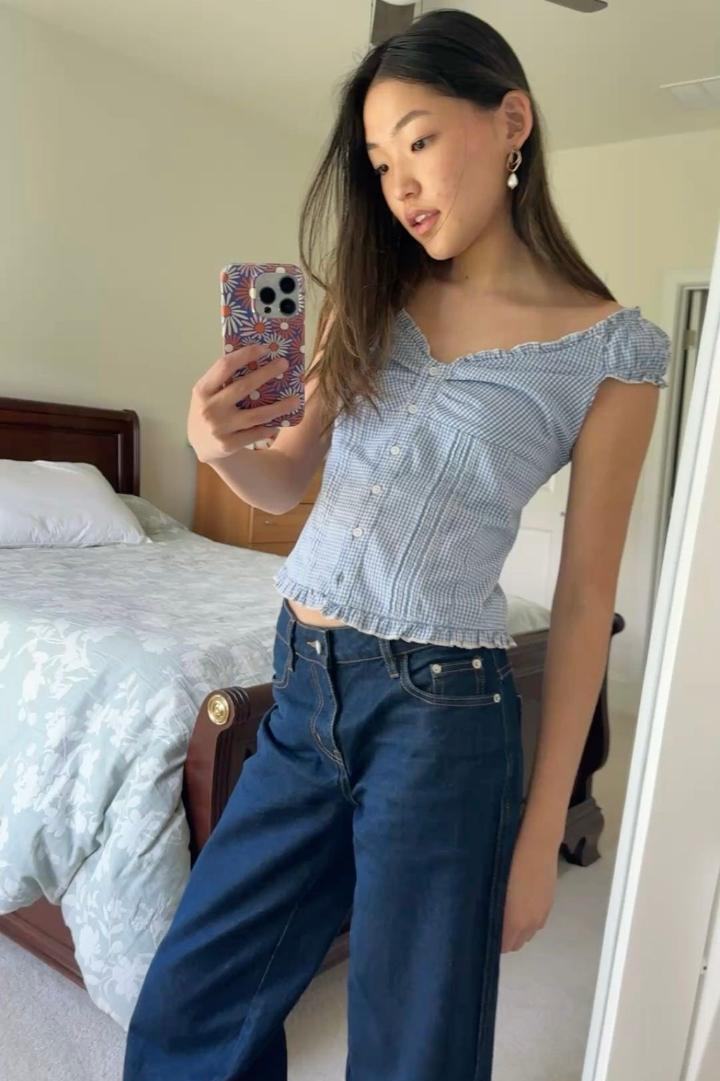 ★ Blue Stockholm Corset Top