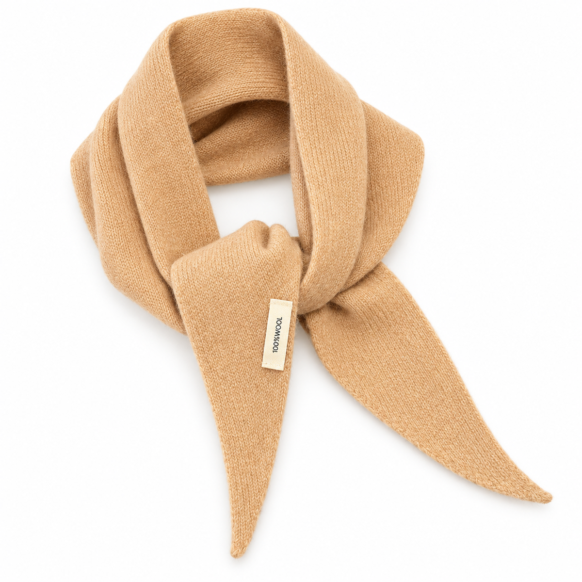 ★ The Noa Wool Scarf – Light Brown