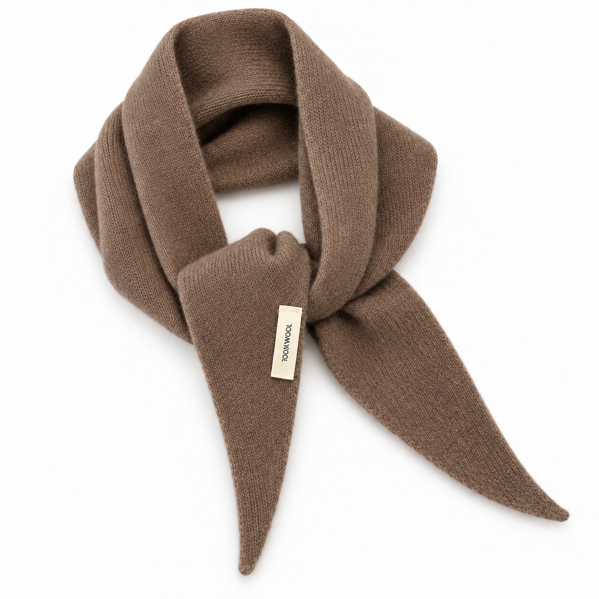 ★ The Noa Wool Scarf – Dark Brown