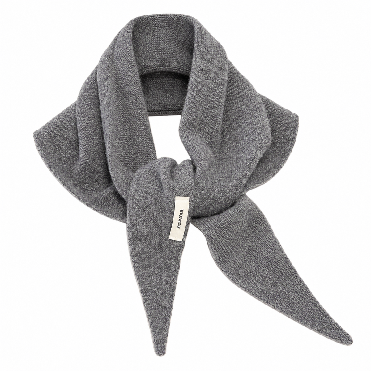 ★ The Noa Wool Scarf – Dark Grey