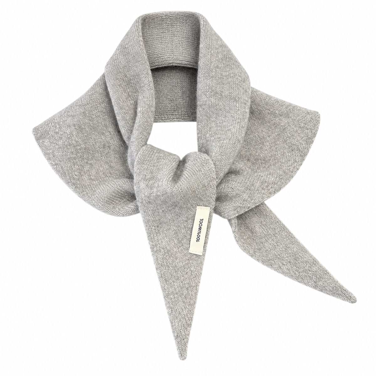 ★ The Noa Wool Scarf – Light Grey