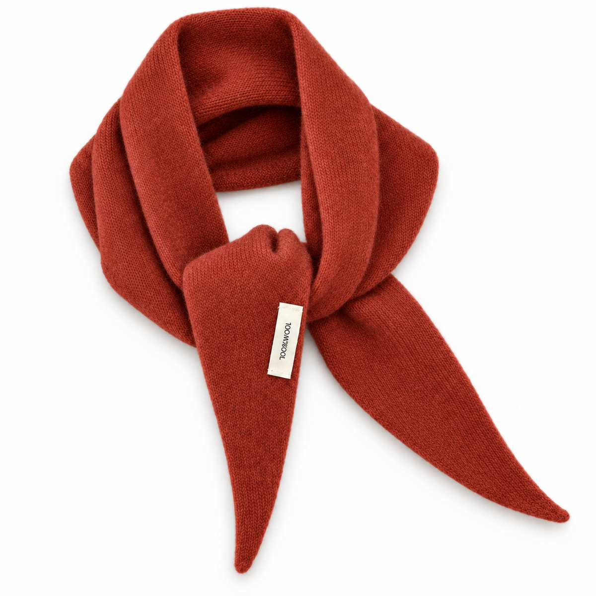 ★ The Noa Wool Scarf – Red