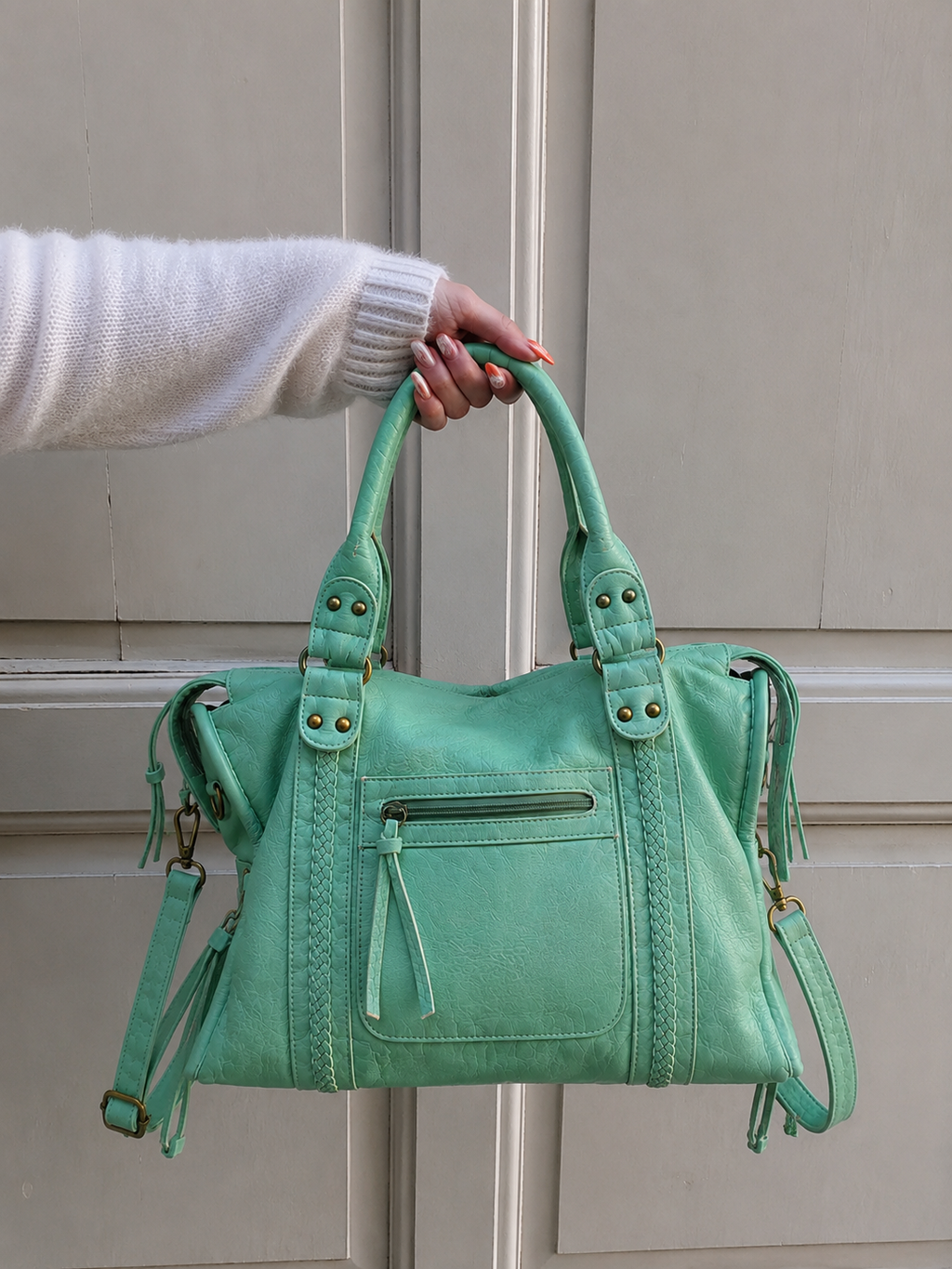★ CITY bag big torqouise