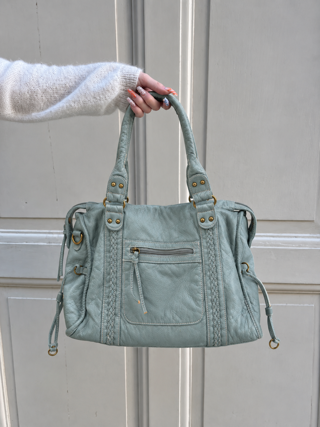 ★ CITY bag big blue