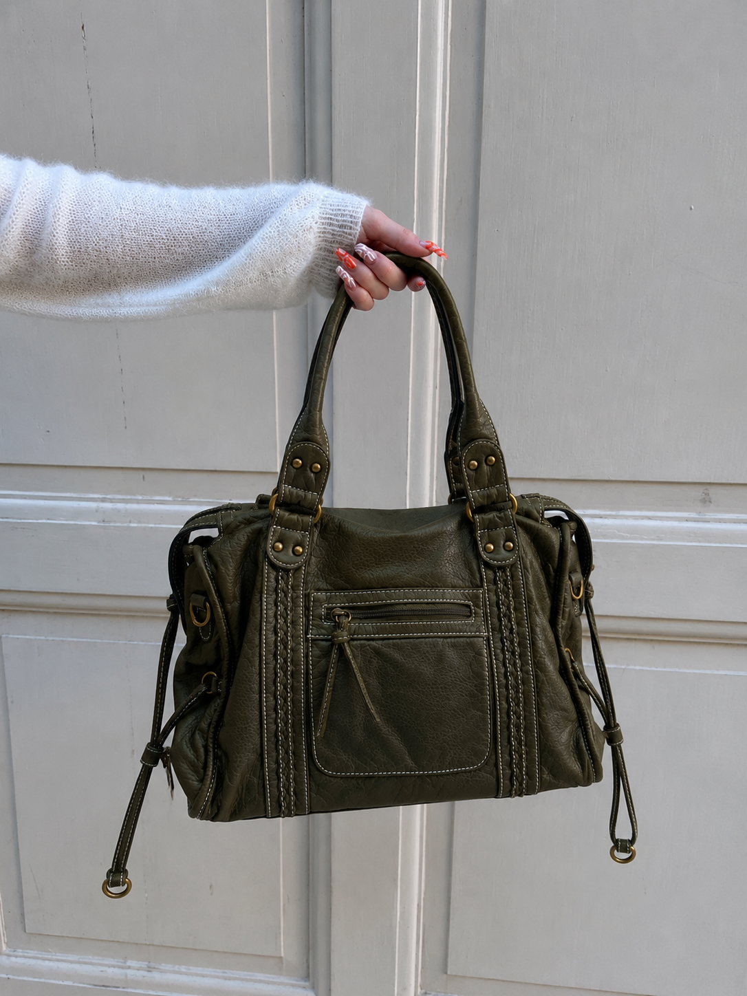 ★ CITY bag big olive