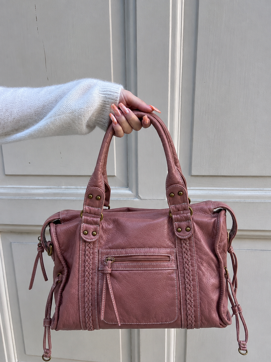 ★ CITY bag big old pink