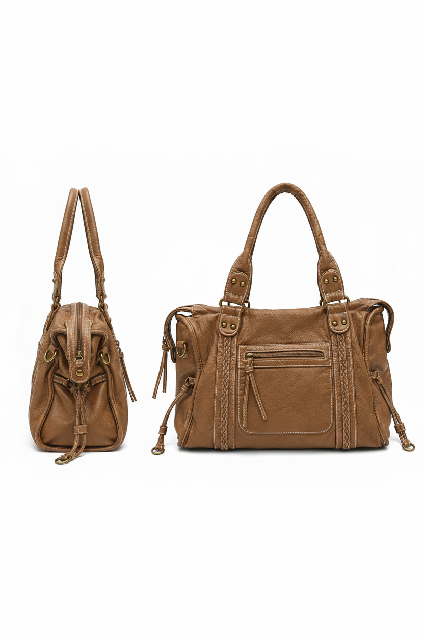 ★ CITY bag big camel