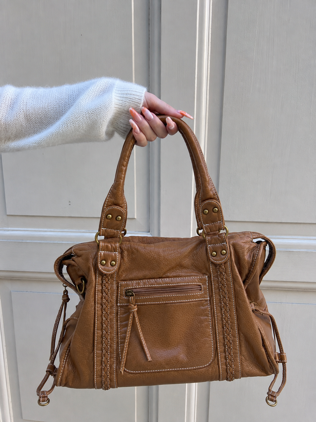 ★ CITY bag big camel