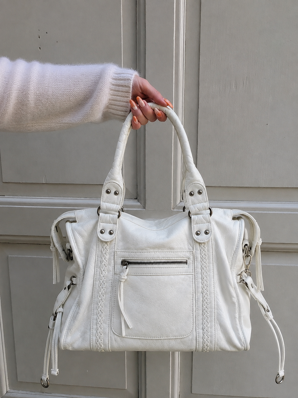 ★ CITY bag big white
