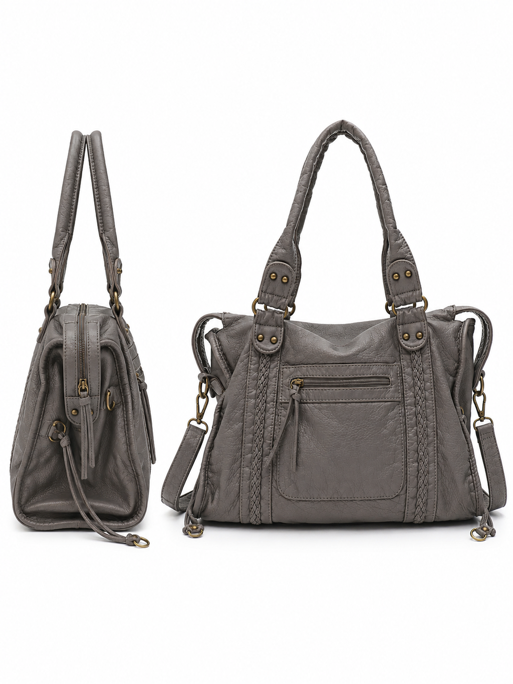 ★ CITY bag big grey