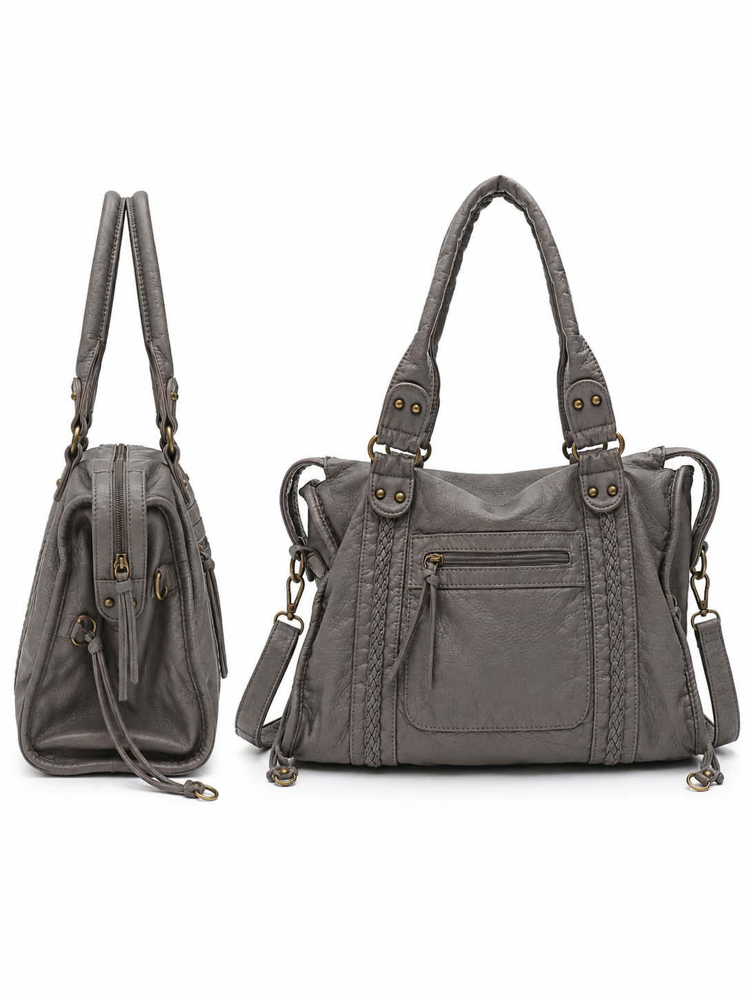 ★ CITY bag big grey