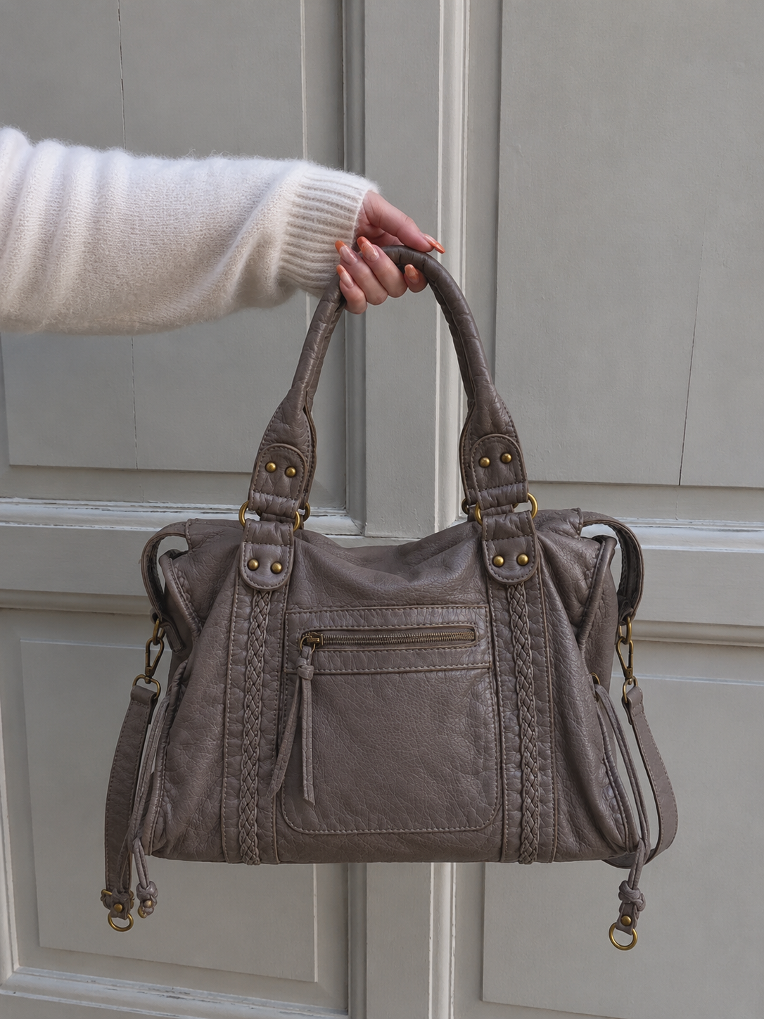 ★ CITY bag big grey