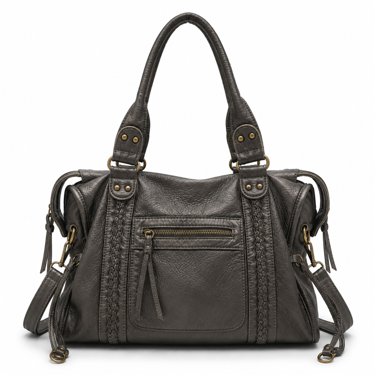 ★ CITY bag big silver