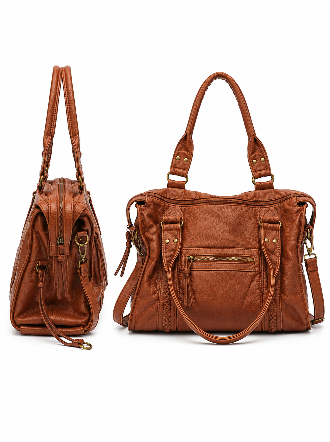 ★ CITY bag big tan