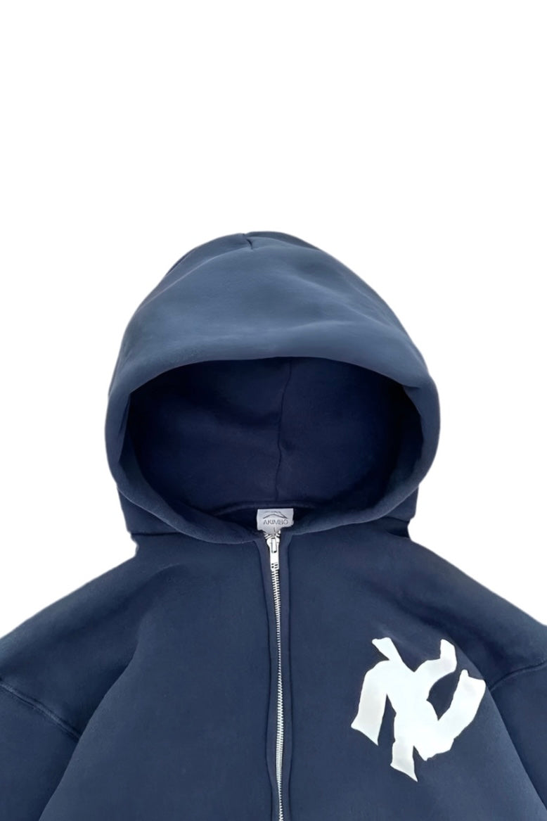★ The Navy Classic NY Street Zip Hoodie