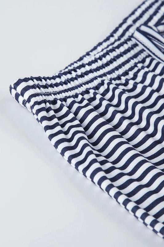 ★ Striped Wide-Leg Lounge Pants