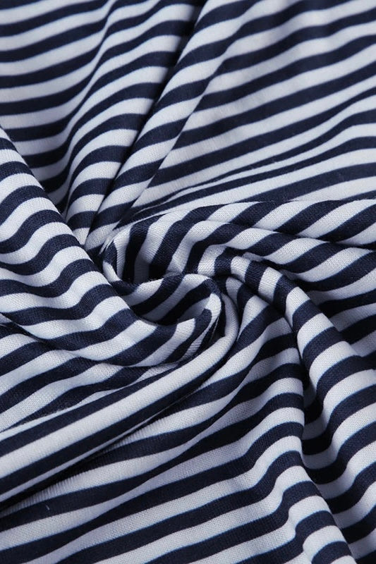 ★ Striped Wide-Leg Lounge Pants