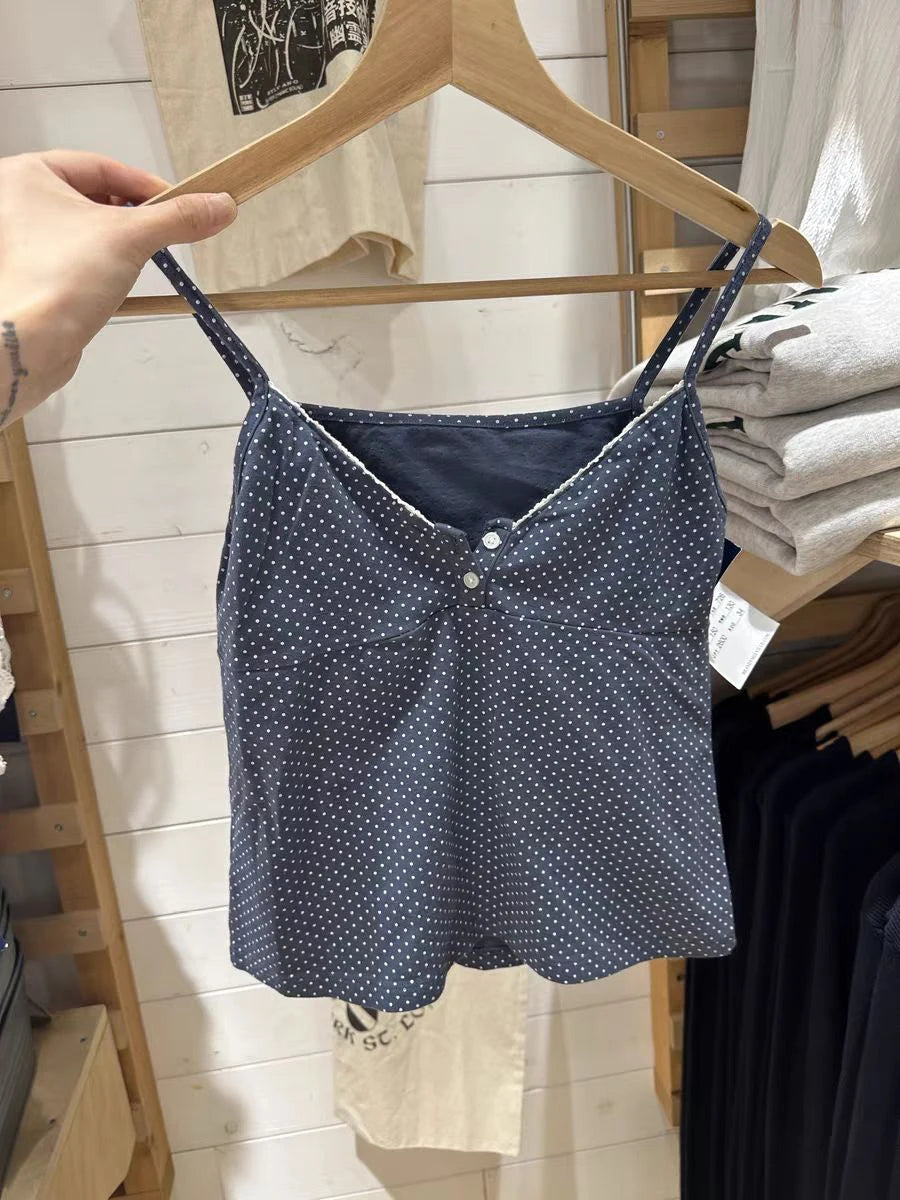 ★ Midnight Dot Cami