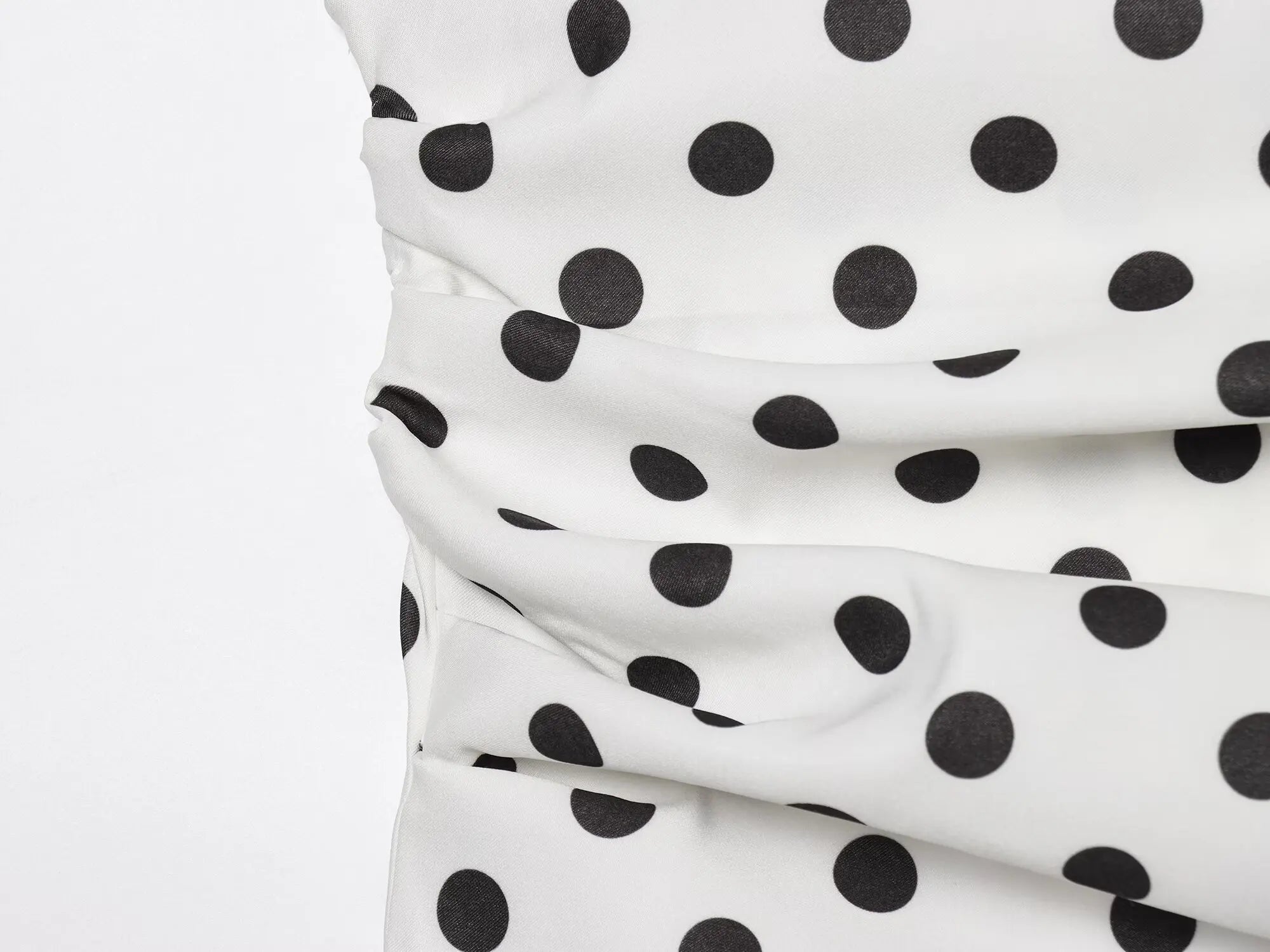 ★ Polka Strapless Top