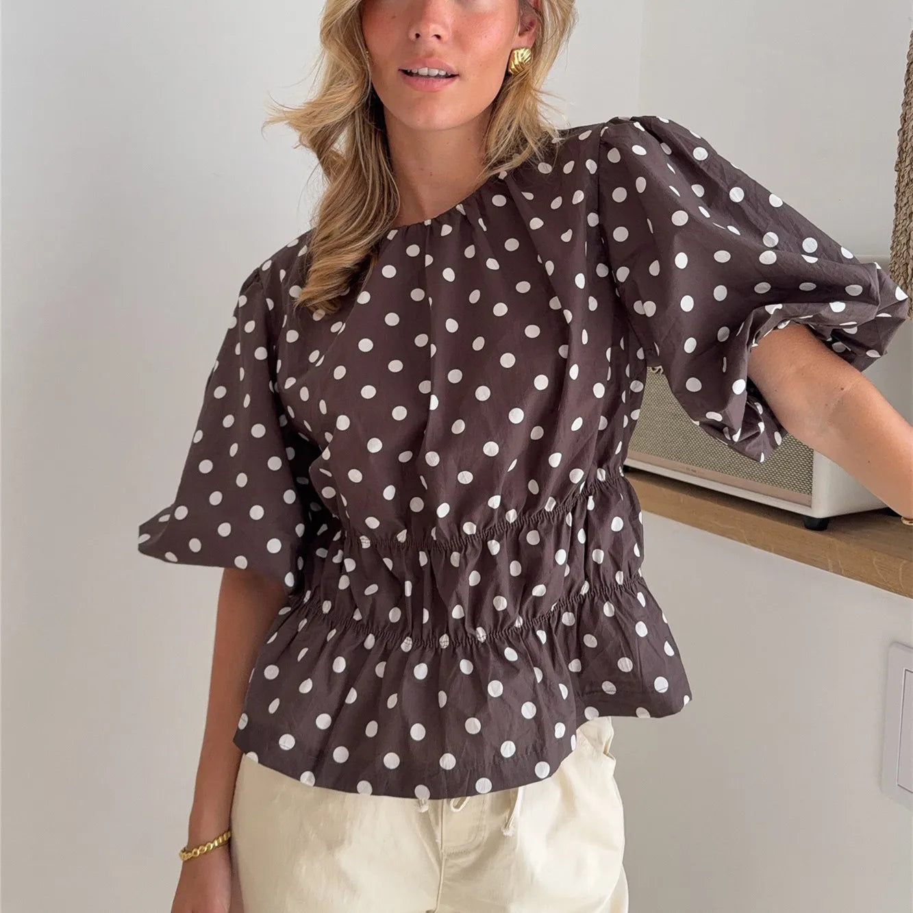 ★ Copenhagen Dot Blouse