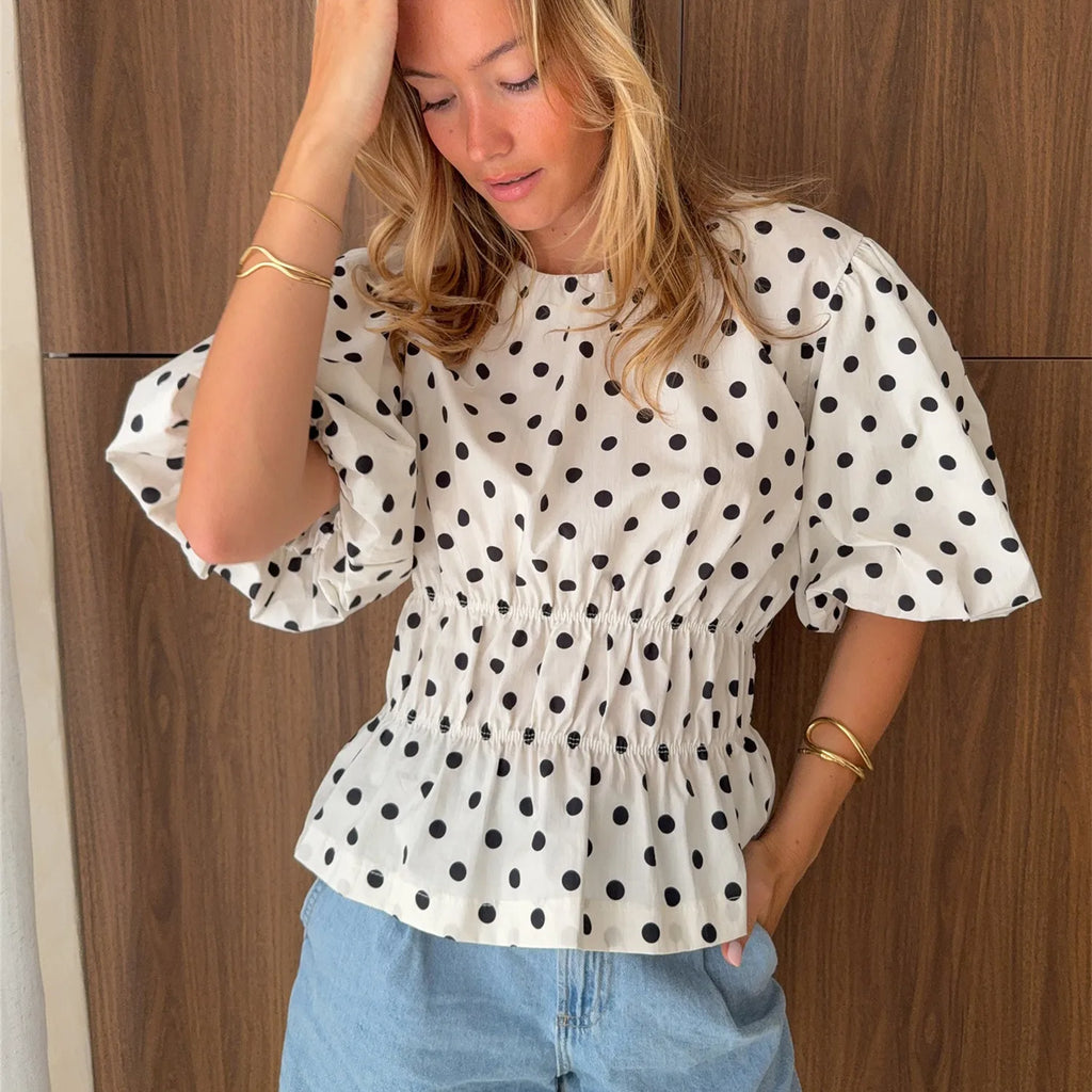 ★ Copenhagen Dot Blouse