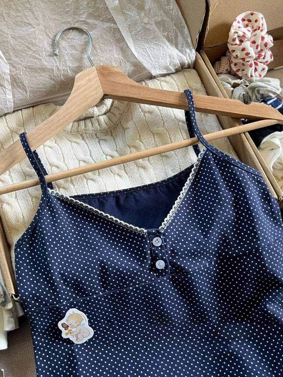 ★ Midnight Dot Cami