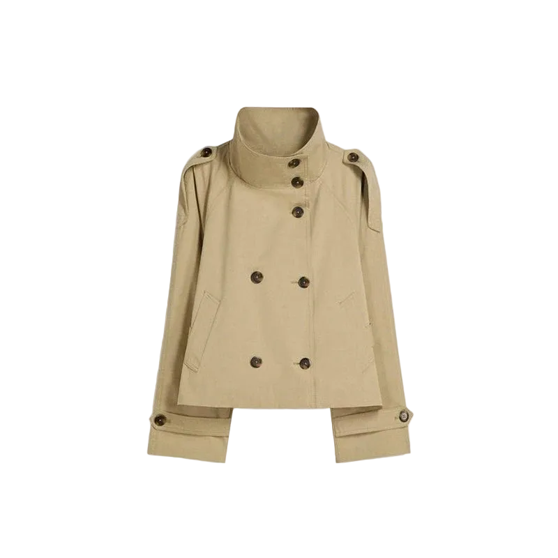 ★ Beige Classic Belted Trench Coat