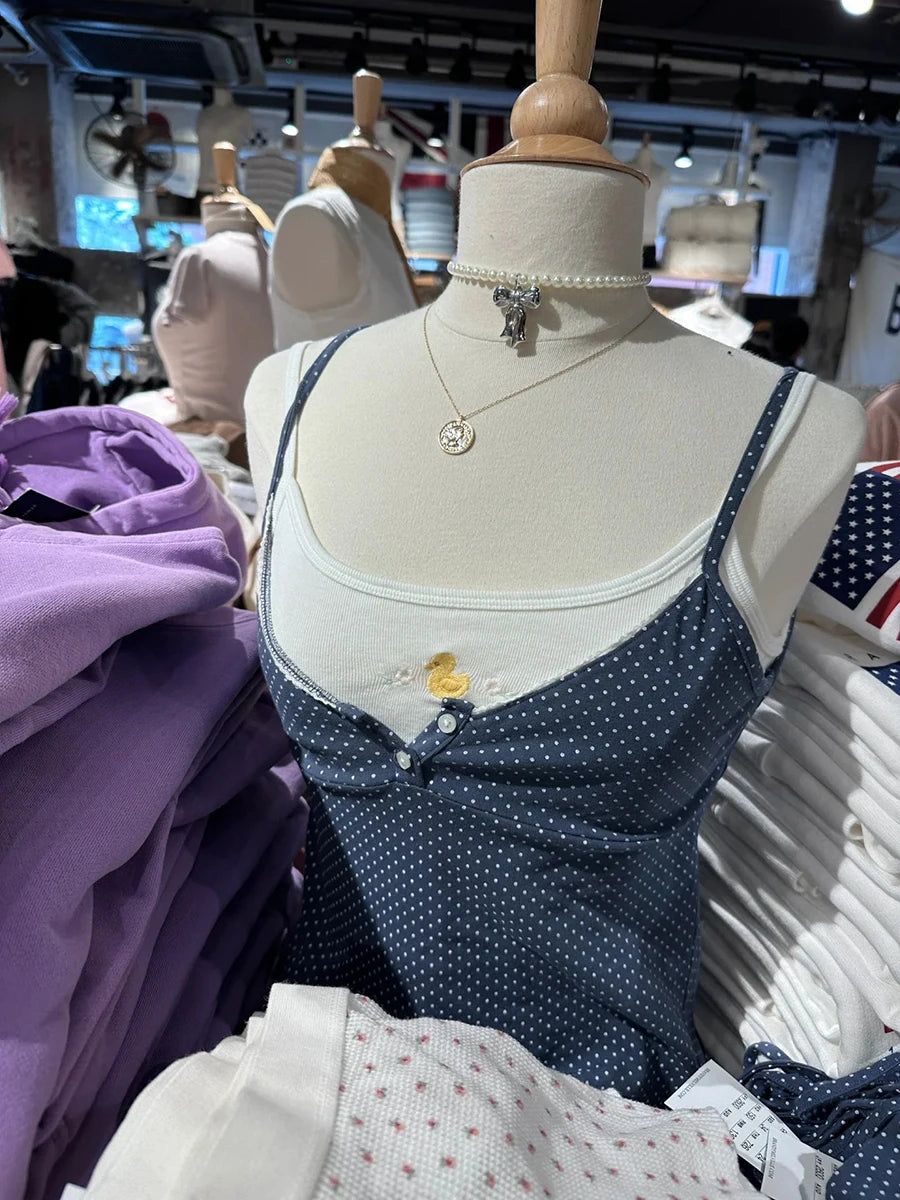 ★ Midnight Dot Cami