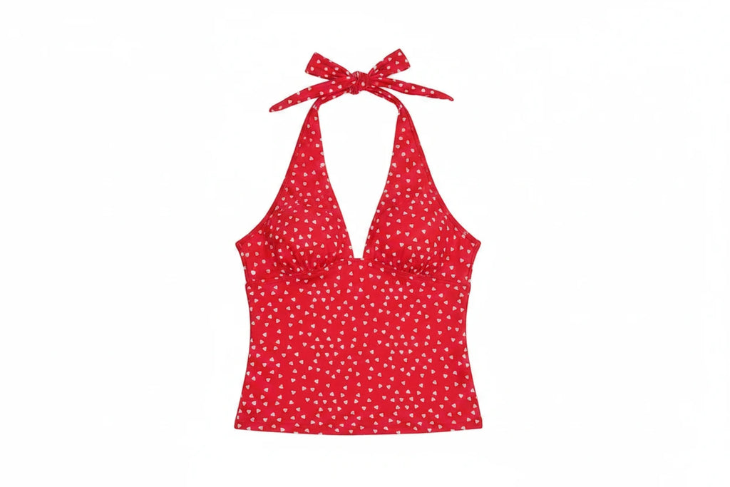 ★ Heartline Halter Top