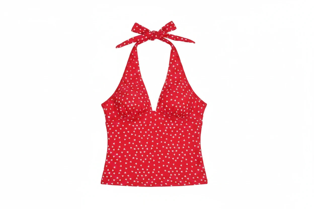 ★ Heartline Halter Top