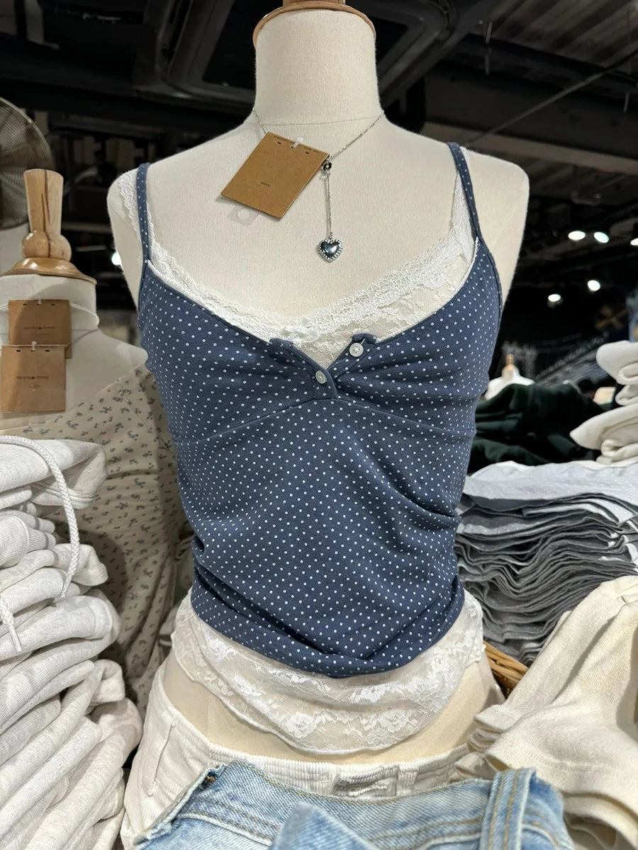 ★ Midnight Dot Cami