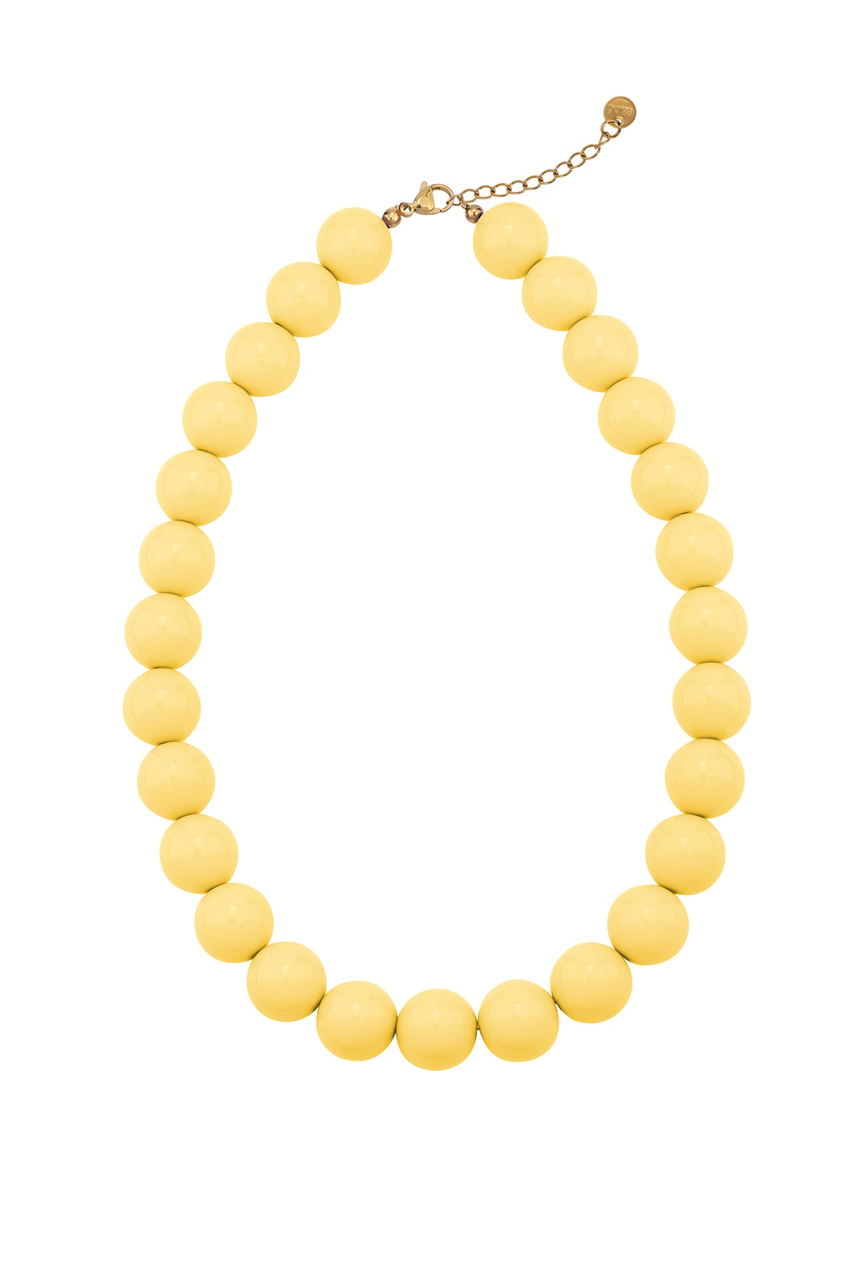 Necklace with large beads