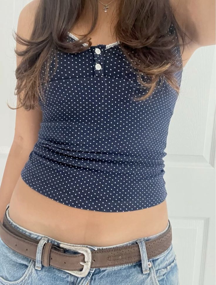 ★ Midnight Dot Cami