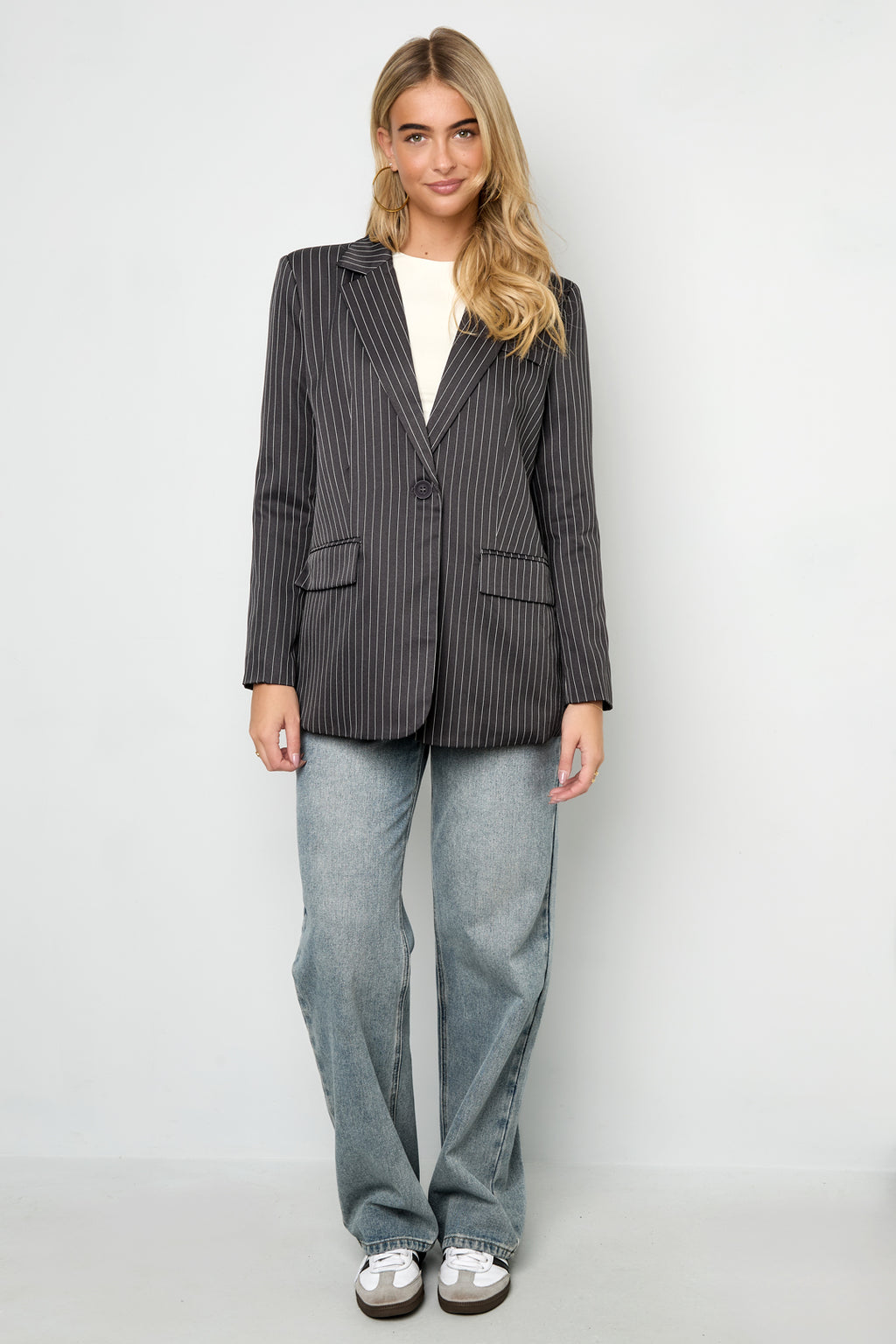Asymmetrical blazer
