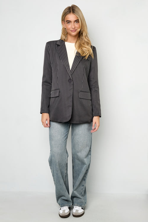Asymmetrical blazer